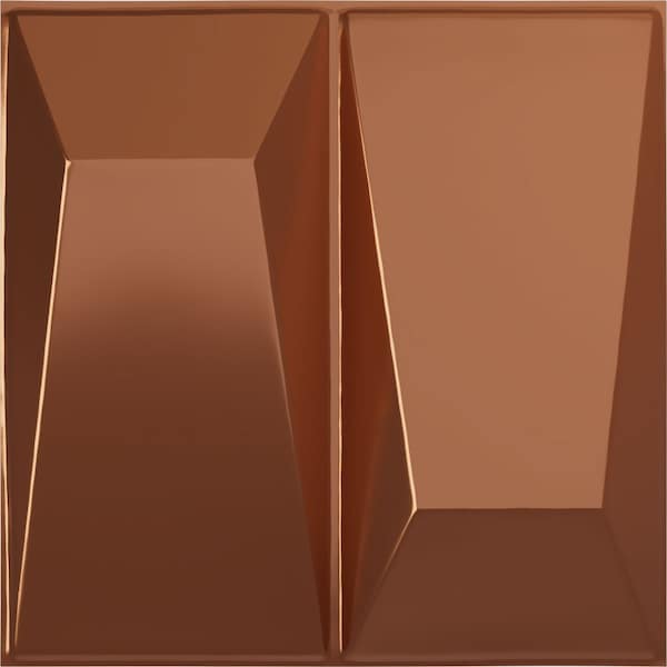 Ekena Millwork 11 7/8in. W x 11 7/8in. H Locke EnduraWall Decorative 3D Wall Panel Covers 0.98 Sq. Ft. WP12X12LOBCO - main